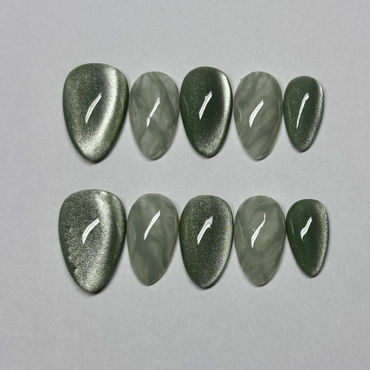 Green marble