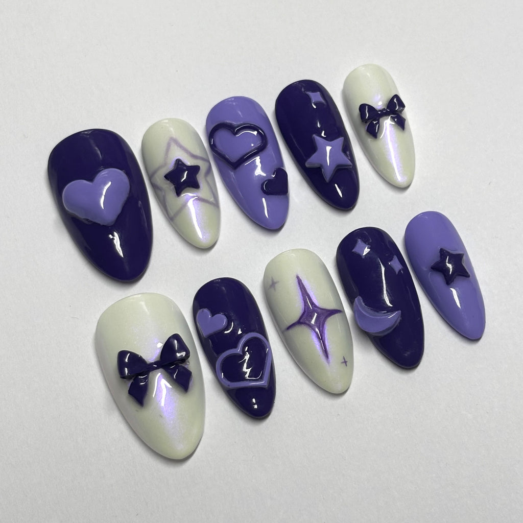 Purple Stars set
