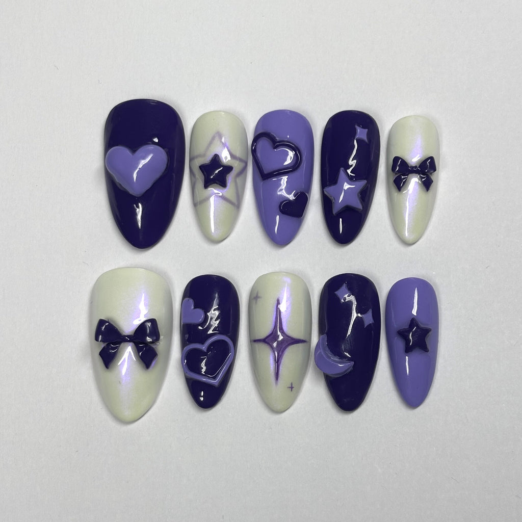 Purple Stars set