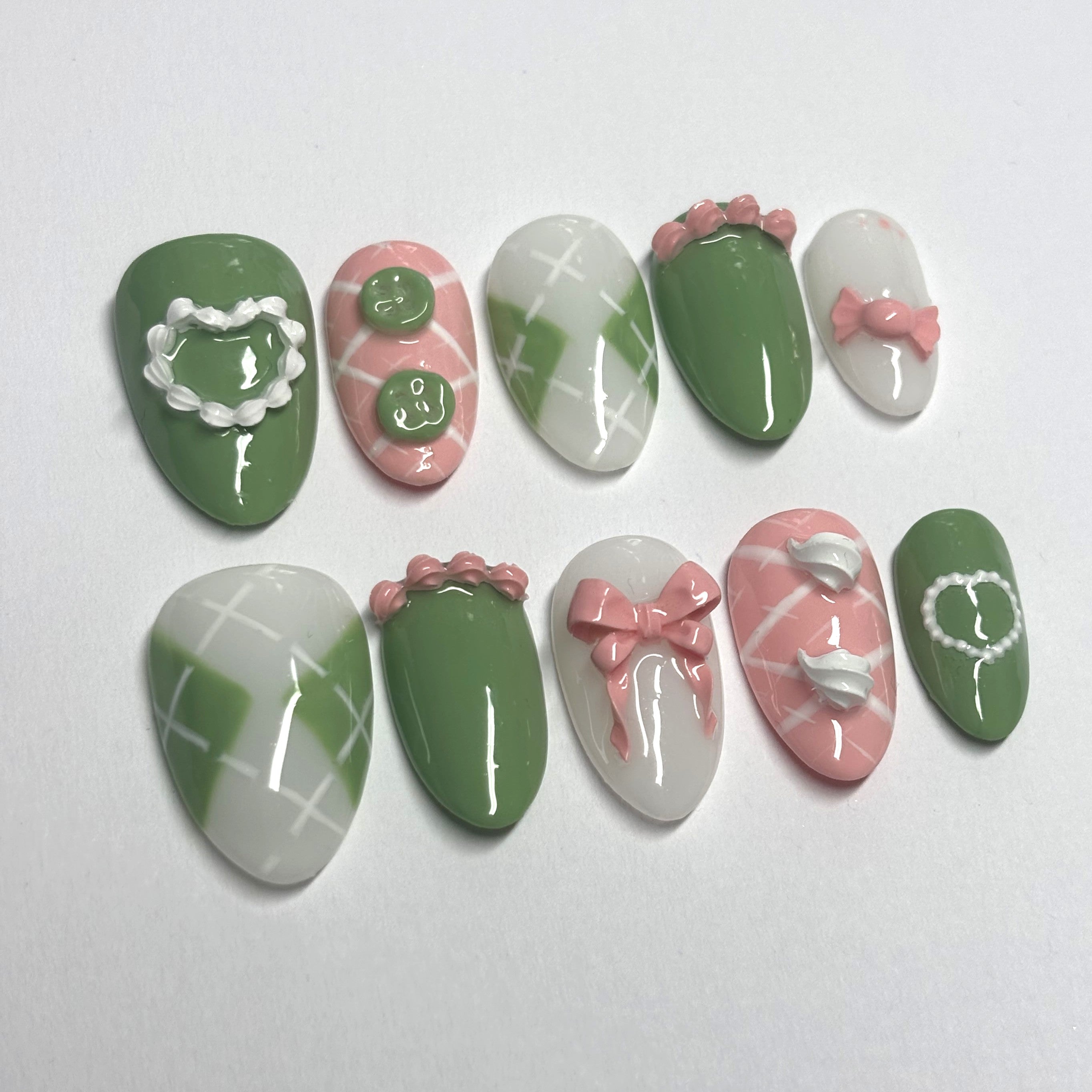 Green candy